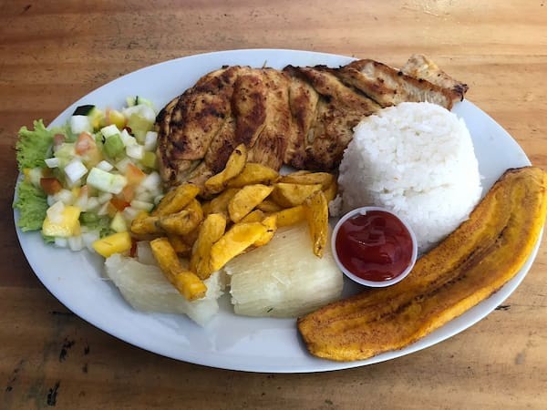 PECHUGA A LA PLANCHA CON LIMONDA
